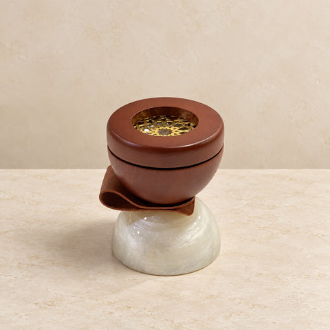 Luxury Wooden Burner with Resin