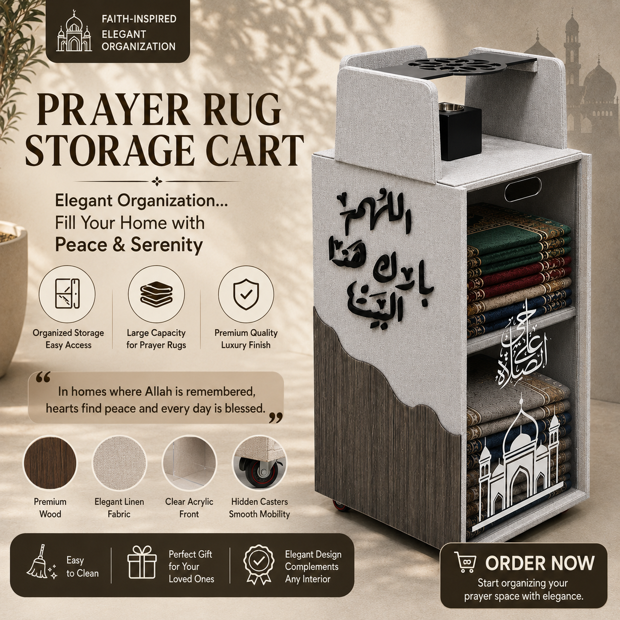 Elegant Organization & Spiritual Serenity in Every Corner of Your Home - Khayal art